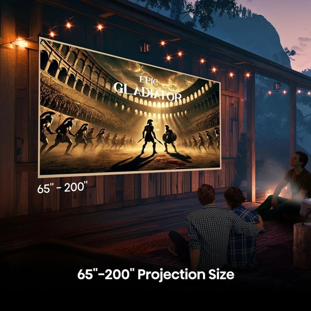 Projektor laser Hisense M2 Pro UHD 4K, gri