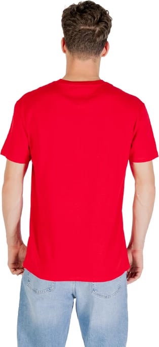 Maicë për meshkuj Tommy Hilfiger Jeans e kuqe