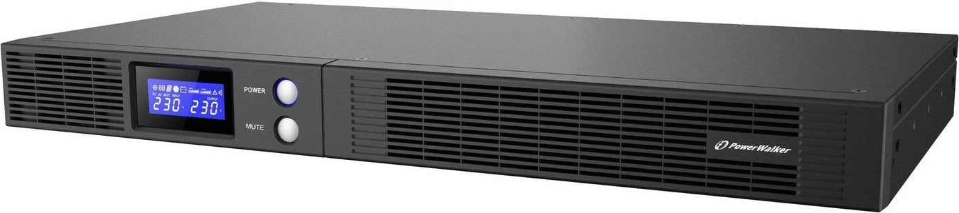 UPS PowerWalker VI 750 R1U, 0.75 kVA, 450 W, 4 dalje AC, i zi