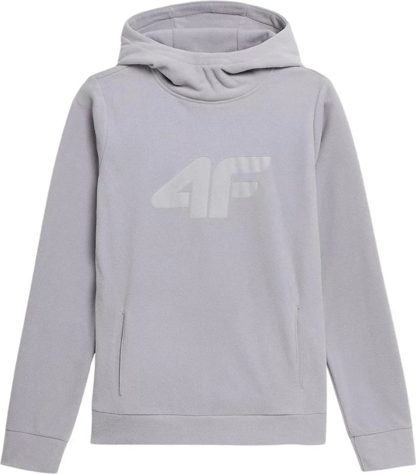 Xhaketë polare 4F për femra, H4L22 PLD352, Gri e Çelët, 2XL