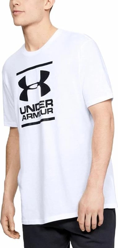 Maicë Under Armour për meshkuj, e bardhë