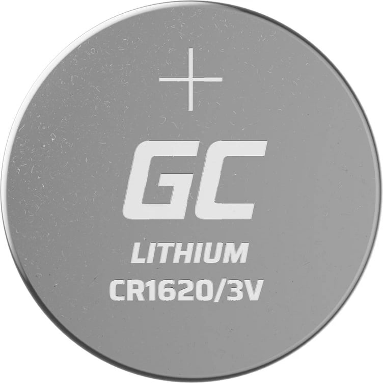Bateri Green Cell XCR03 CR1620, 70 mAh, 5 copë, Argjendtë