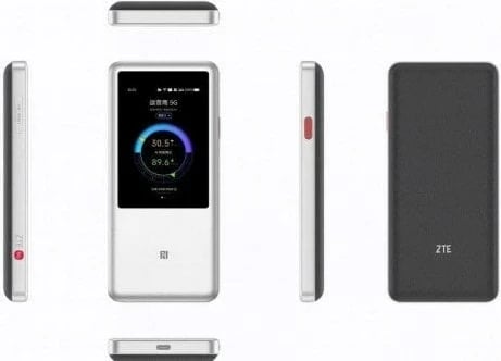 Ruter portabël ZTE U60 Pro, 10000 mAh, i bardhë