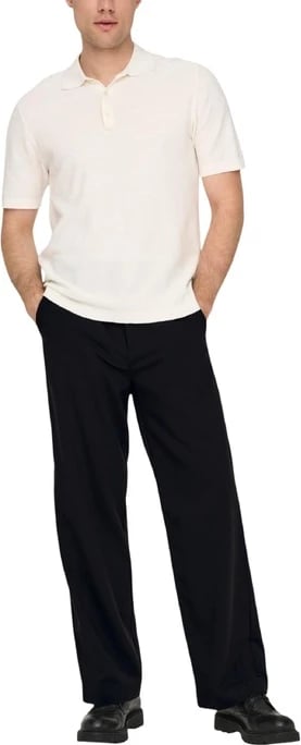 Pantallona Only & Sons për meshkuj, të zeza