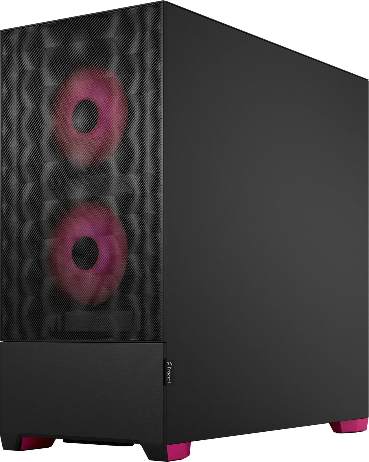 Kasë Fractal Design Pop Air RGB Magenta Core TG, Tower, xham i temperuar, RGB, e zezë/magenta