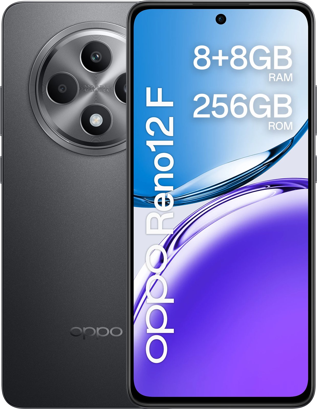Celular OPPO Reno 12 F 8+256GB DS 4G Matte Grey