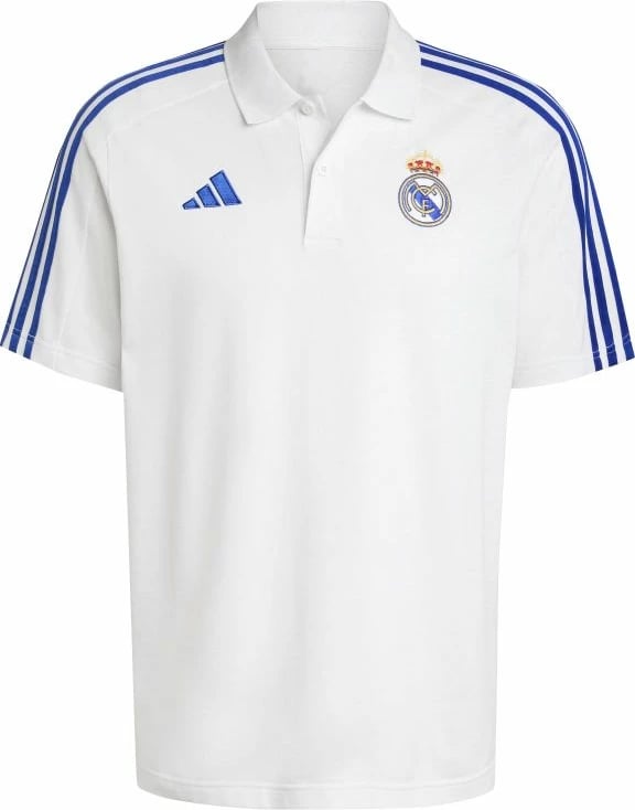 Maicë polo për meshkuj adidas Real Madrid, e bardhë