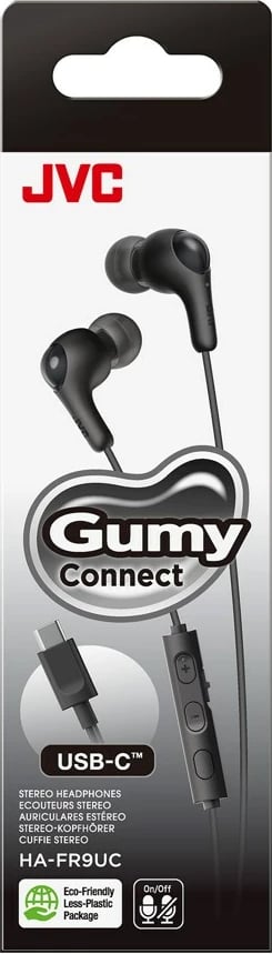 Kufje JVC HA-FR9UCBU in-ear me mikrofon, USB Type-C, e zezë