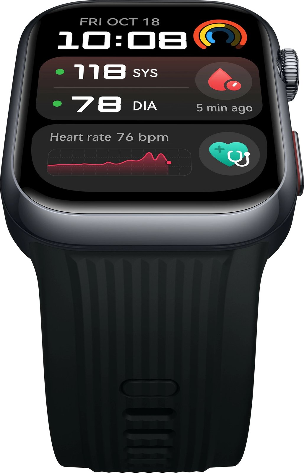Smartwatch Huawei Watch D2 (Luca-B19), 1.82", 5 ditë bateri, e zezë