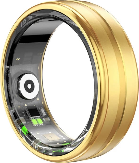 Unazë e mençur Colmi R06, 20.3 mm, madhësia 11, Gold