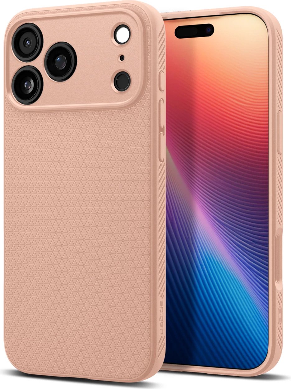 Mbështjellës Spigen Liquid Air për iPhone 17 Pro, Titanium Pink Mbështjellës Spigen Liquid Air për iPhone 17 Pro, Titanium Pink