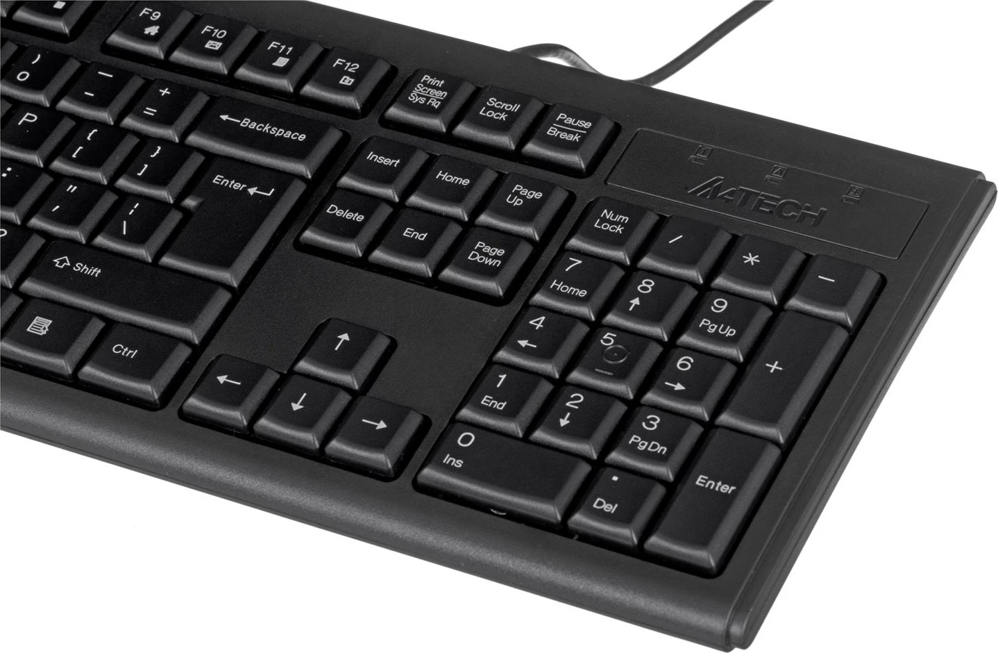 Tastierë A4Tech KR-83, PS/2, e zezë 