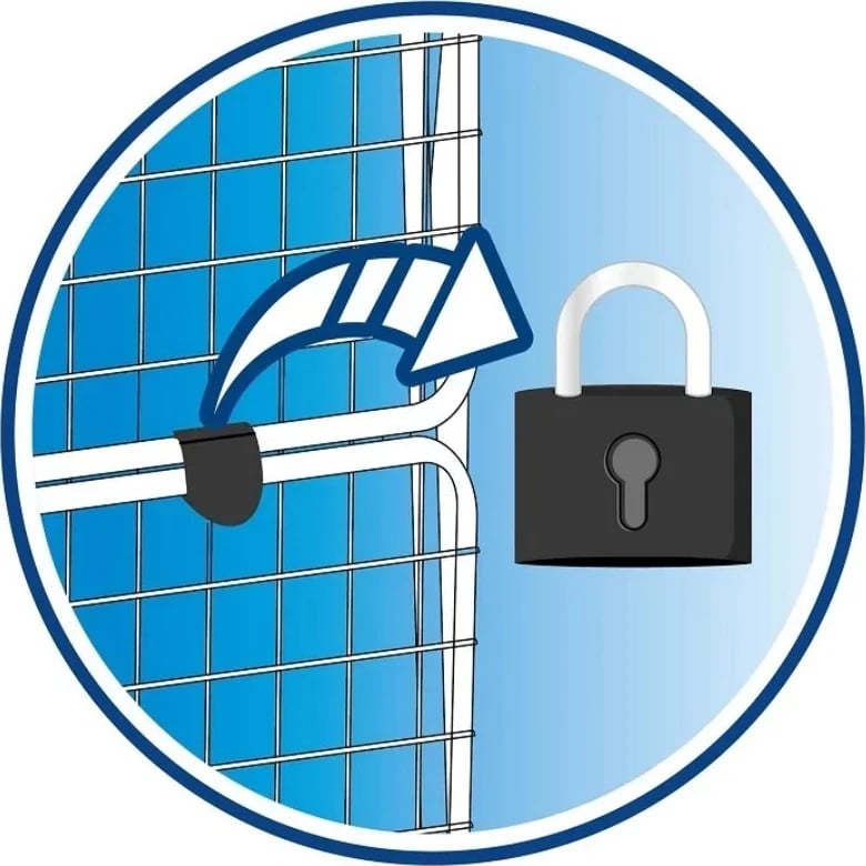 Tharëse për rroba Vileda Aluminium 100