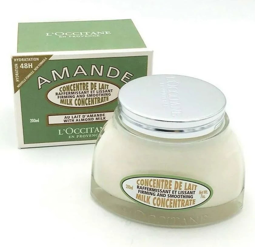 Krem trupi L'Occitane Almond Milk Concentrate unisex 200ml