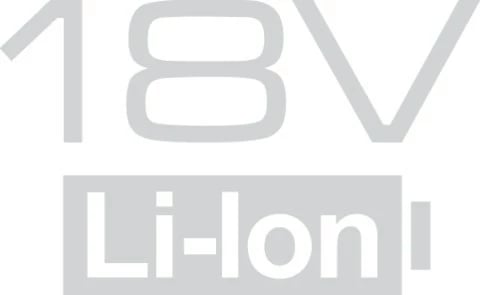 Sharrë elektrike YATO YT-828135 me bateri 18V, 2Ah, e kuqe