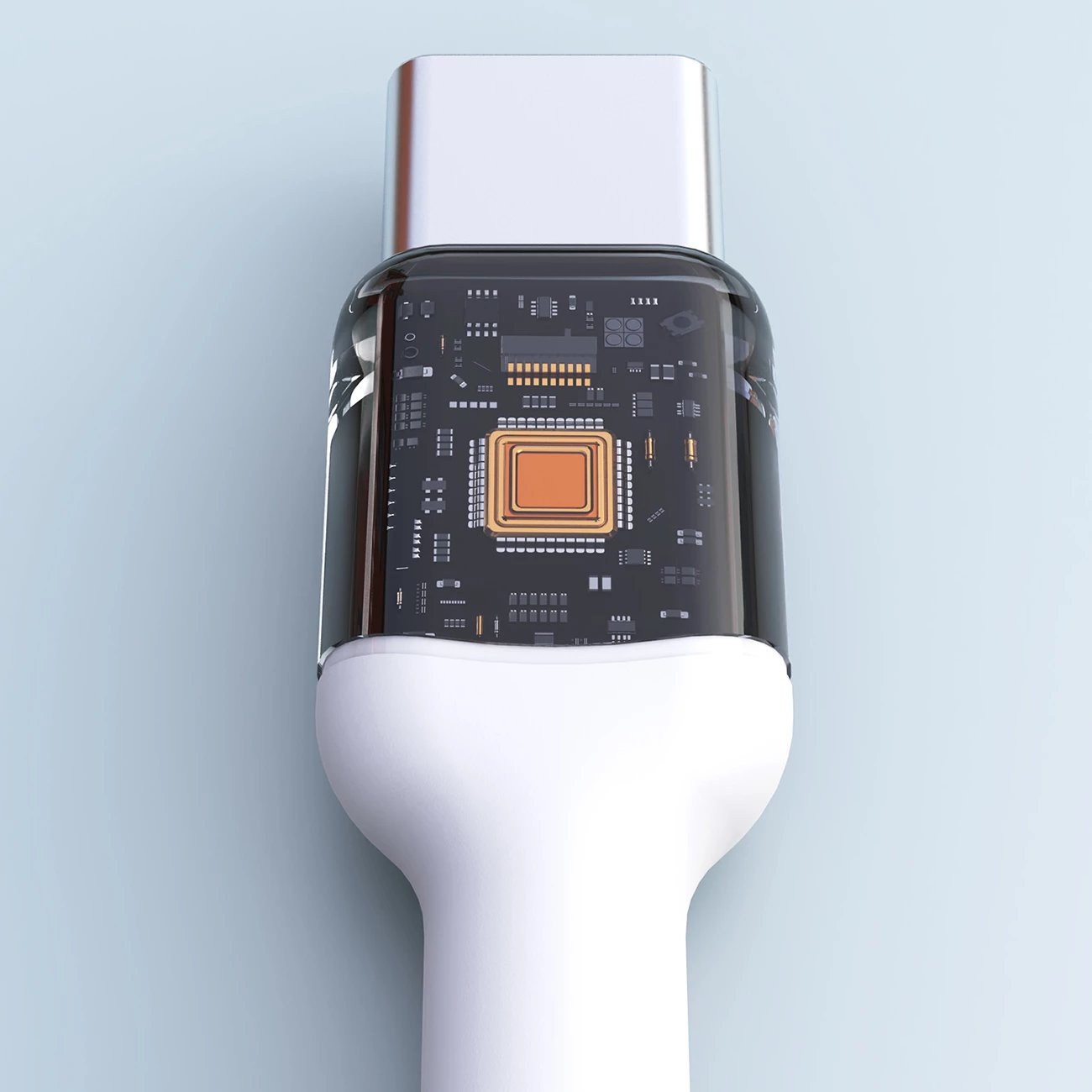 Kabllo USB-C në USB-C Dudao L9C Max, 1.2m, 240W, Bardhë