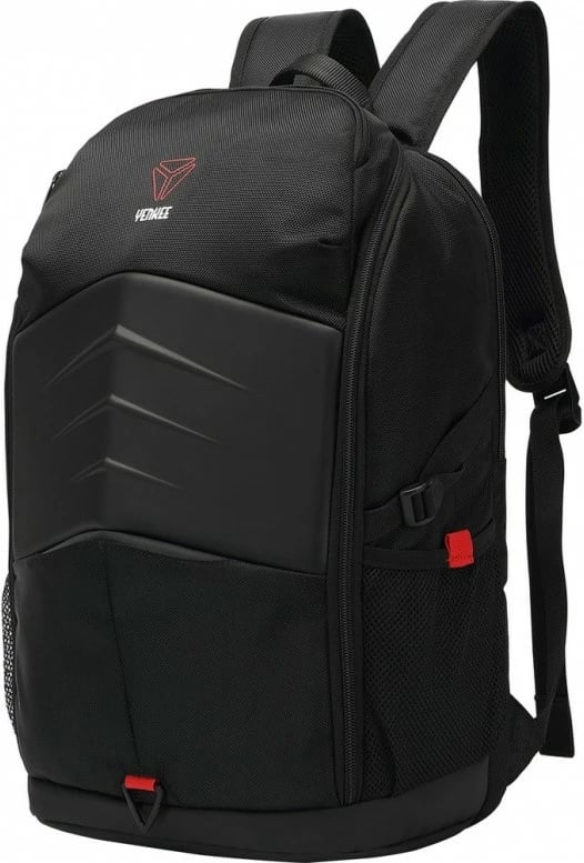 Çantë shpine për laptop YENKEE YBB 1503 SHIELD, 15.6", e zezë/kuqe
