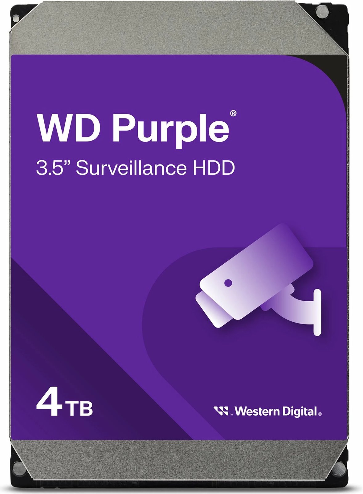 Disk WD Purple WD43PURZ, 4TB, 256MB, 3.5", për survejim