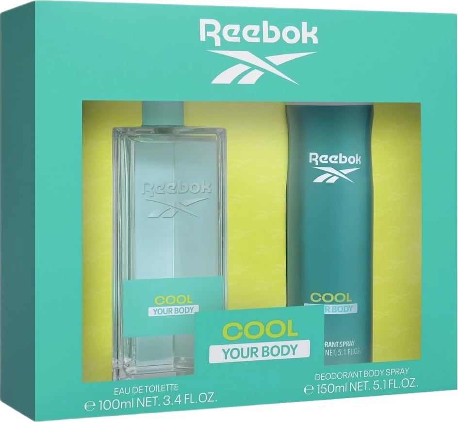 Set Eau de Toilette dhe Deodorant për femra Reebok Cool Your Body 100ml + 150ml
