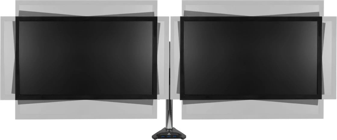 Krah monitori ARCTIC Z2 Pro, Gen 3, USB 3.0 Hub, 15 kg, 34", i zi