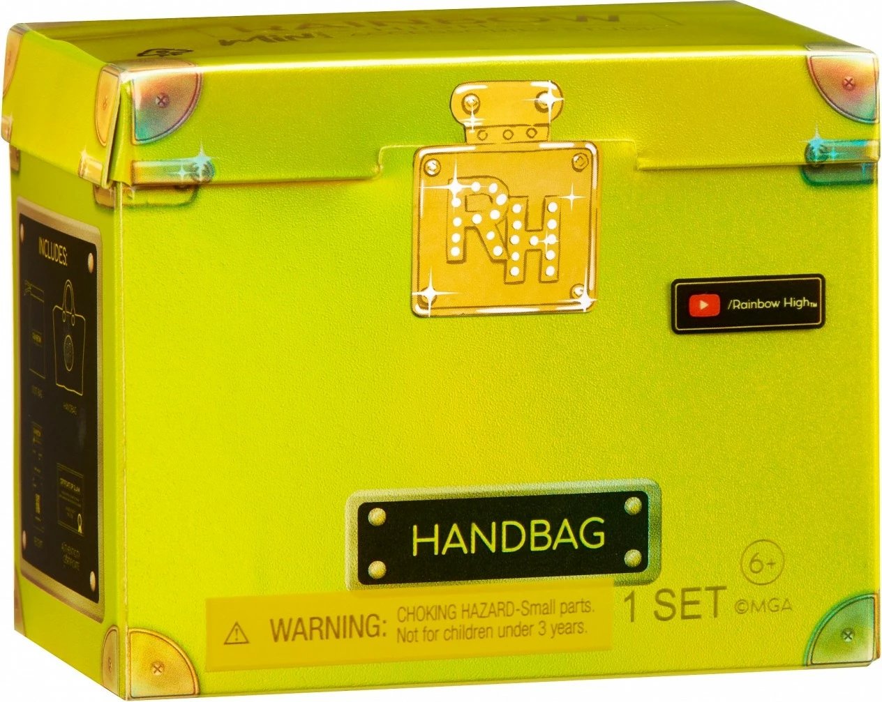 Set çanta aksesorësh Rainbow High Accessories Studio Series 1, për kukulla, Mix