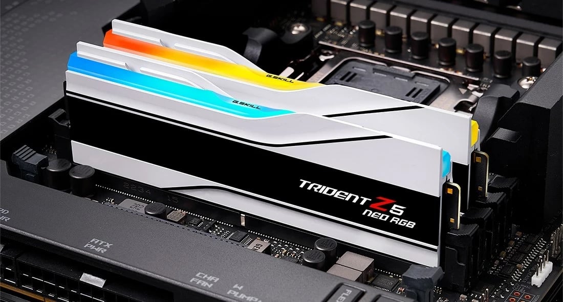 RAM Memorje G.SKILL TRIDENT NEO AMD RGB DDR5 2X16GB 6400MHZ CL30-39