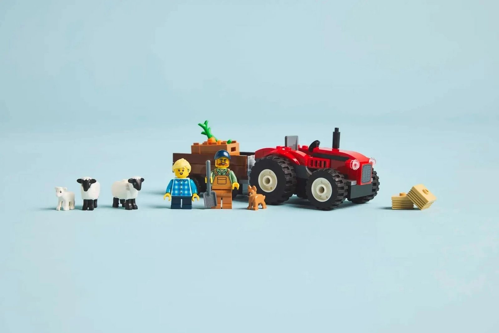 Set LEGO City 60461, Traktor me Rimorkio, 116 pjesë