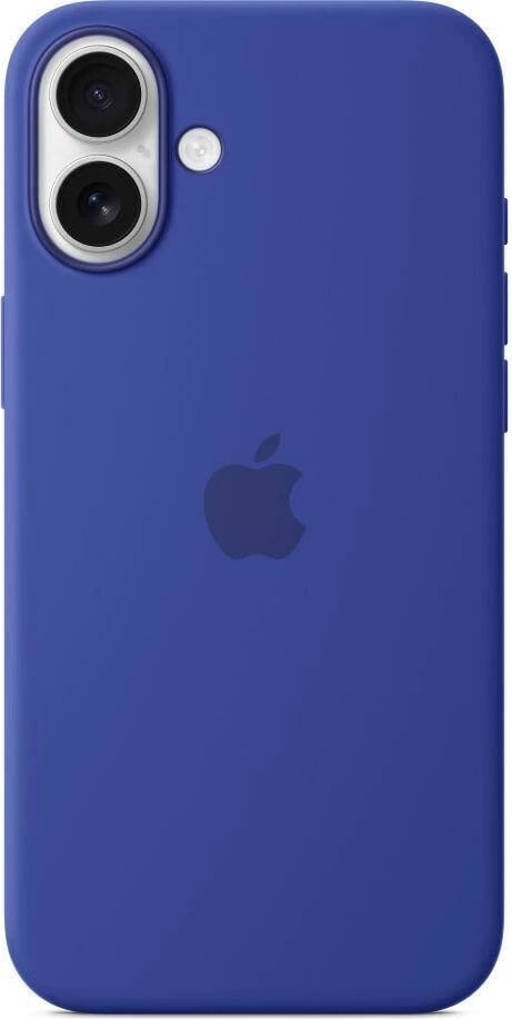 Apple iPhone 16 Plus Silicone Case with MagSafe, Ultramarine (Seasonal)