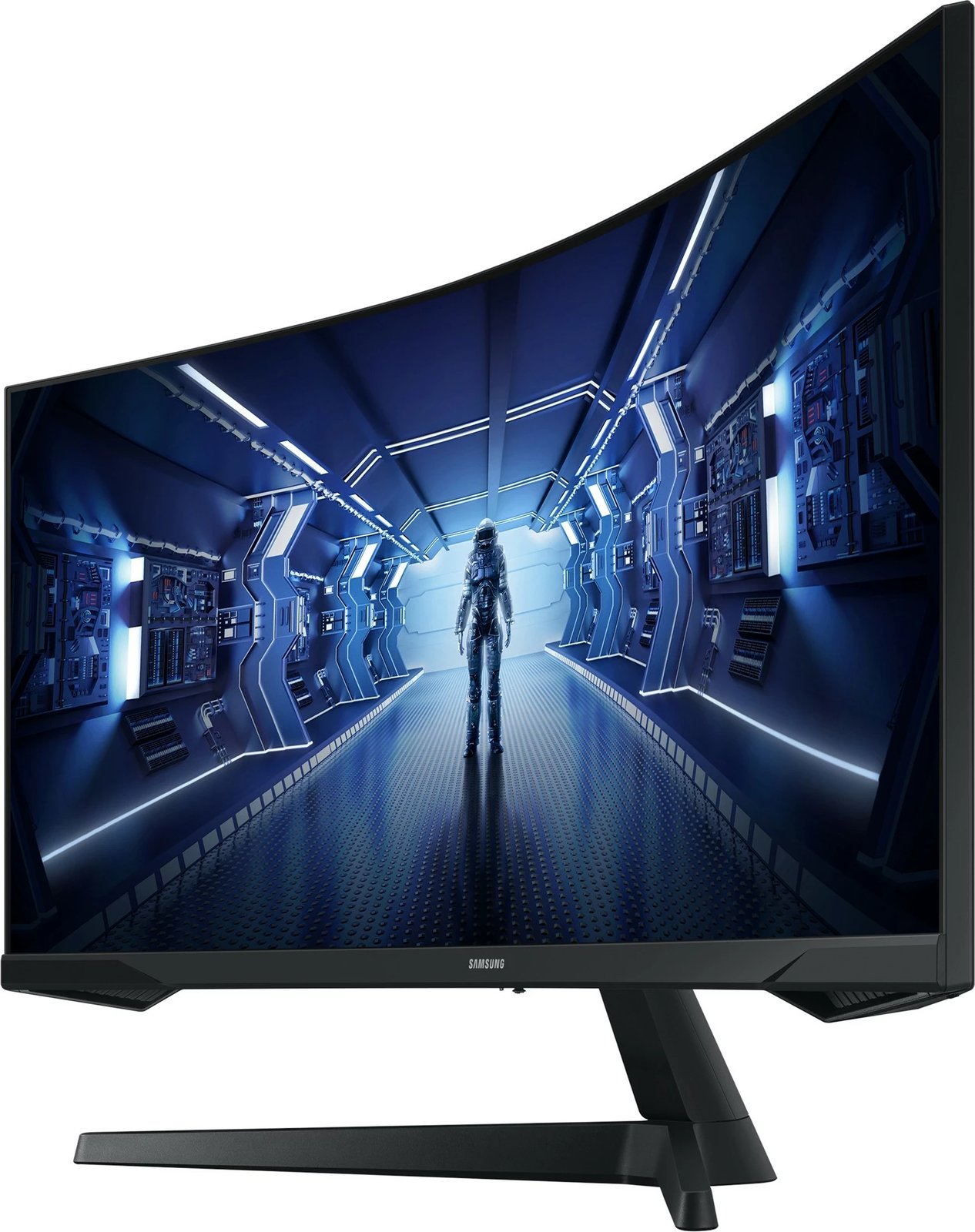 Monitor Samsung G55T, 34", UltraWide Quad HD, LED, 1 ms, i zi