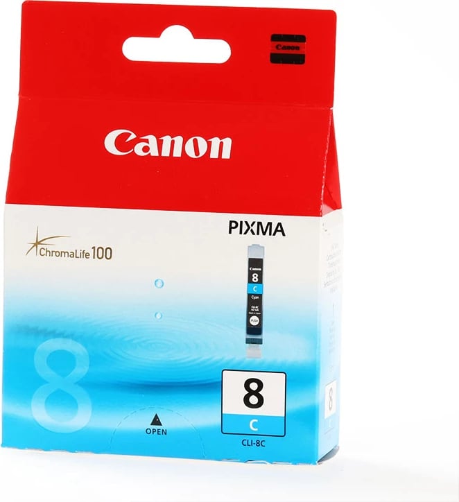 kartutxh boje, Canon, CLI-8C 0621B001, 13 ml, deri 420 faqe, cyan