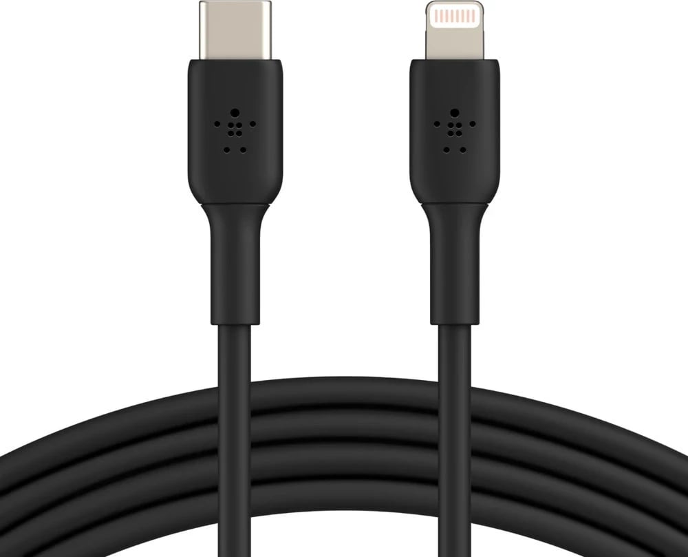 Kabllo ngarkimi Belkin, USB-C në USB-C, 1m, e zezë