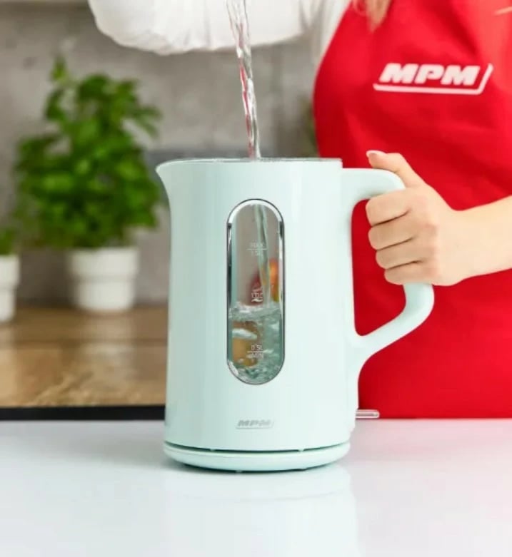 Ibrik elektrik MPM MCZ-126/Z, 1.5L, Jeshil