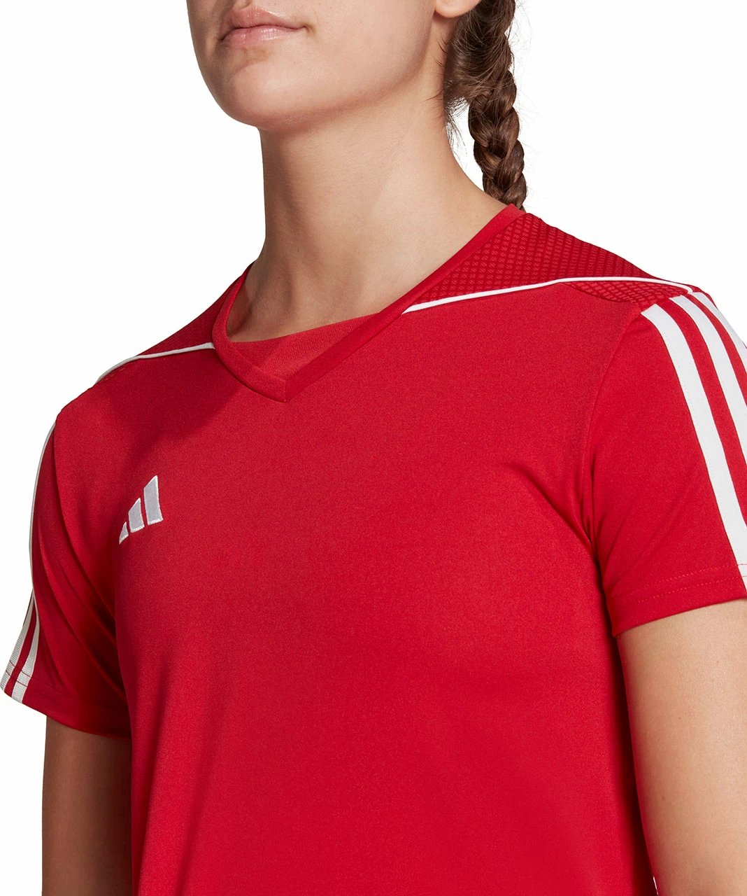 Maicë për femra adidas, e kuqe