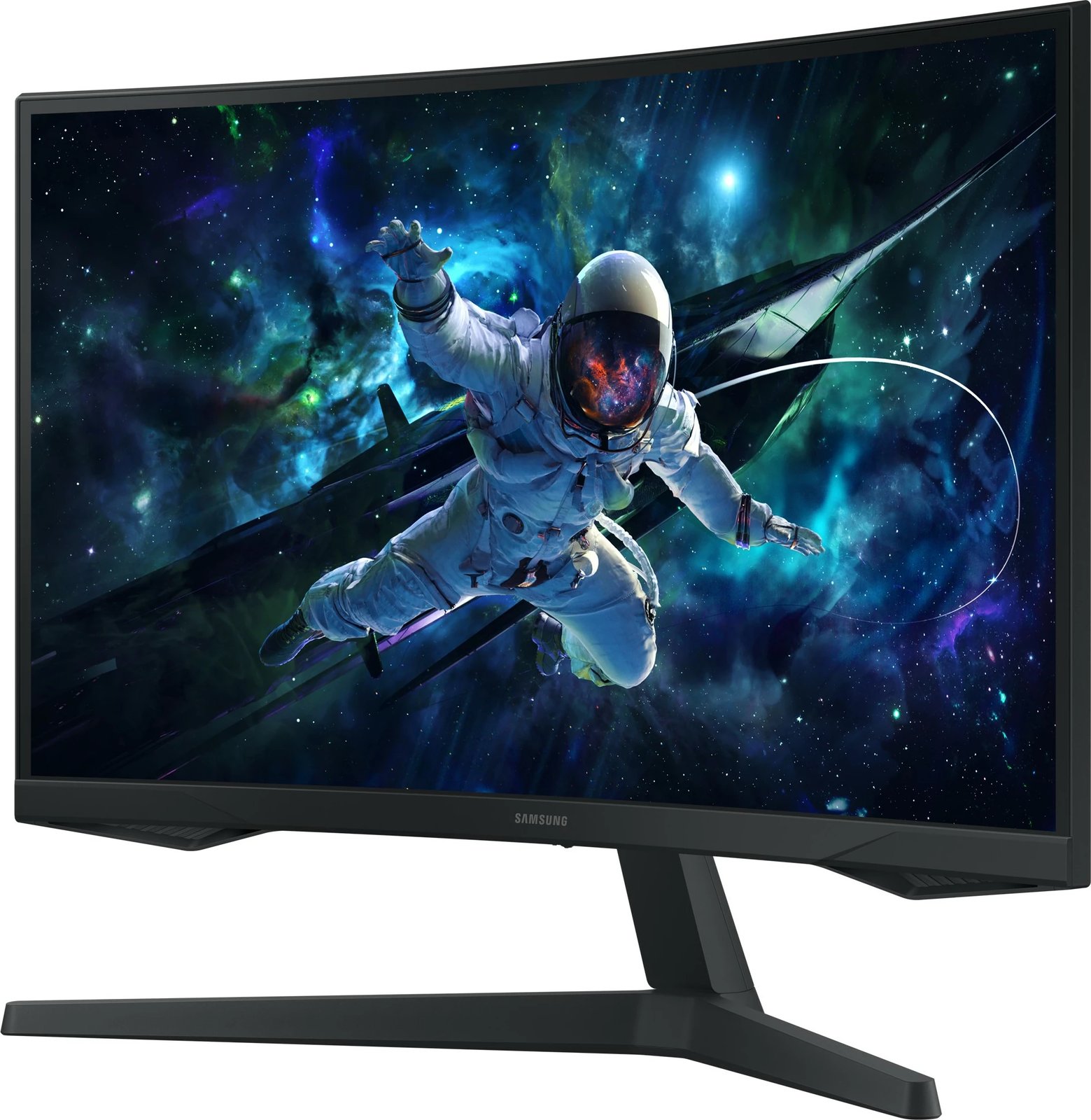 Monitor Samsung G55C, 27", 2560 x 1440 pixels, Wide Quad HD, LED, 1 ms, Black