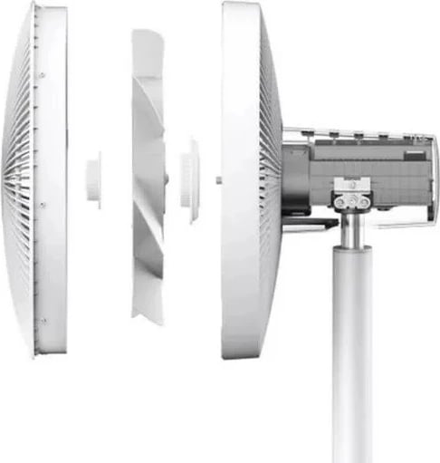 Ventilator shtëpiak Xiaomi Mi Smart Standing Fan 2 Pro EU, wireless, i bardhë