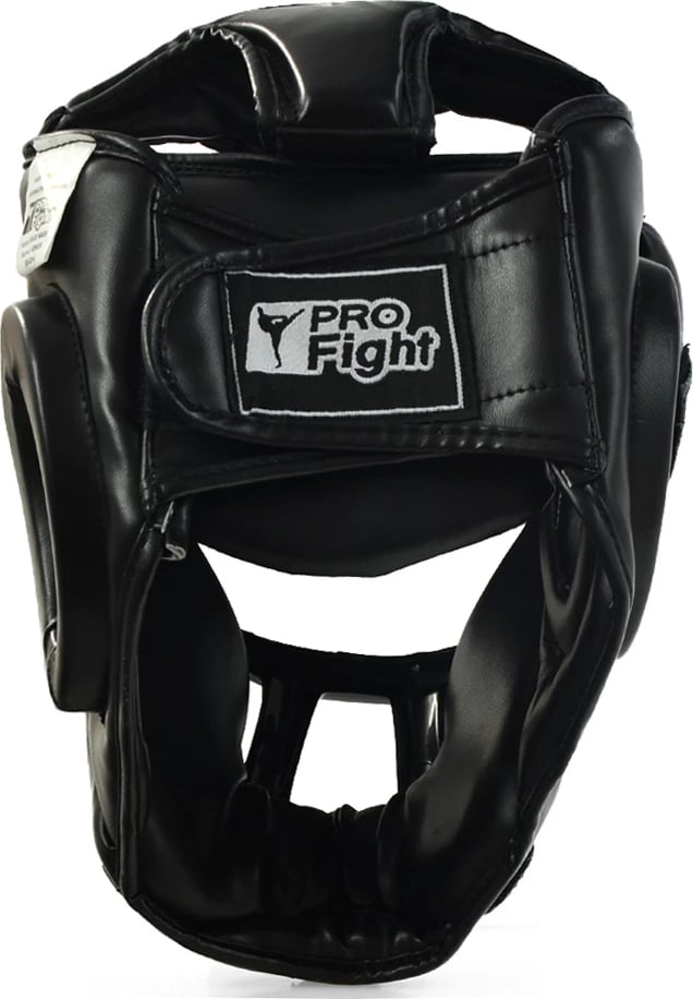 Helmetë boksi me grilë PROFight për meshkuj, e zezë