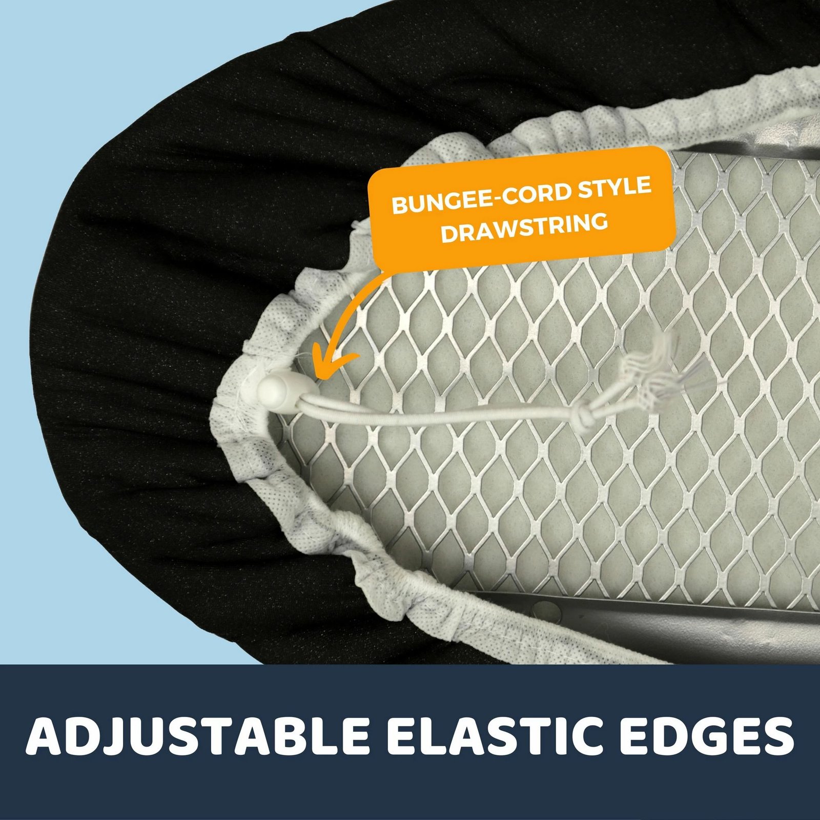 Mbulesë për dërrasë hekurosjeje, ngjyrë e zezë, 38x138x2 cm Mbulesë për dërrasë hekurosjeje, ngjyrë e zezë, 38x138x2 cm