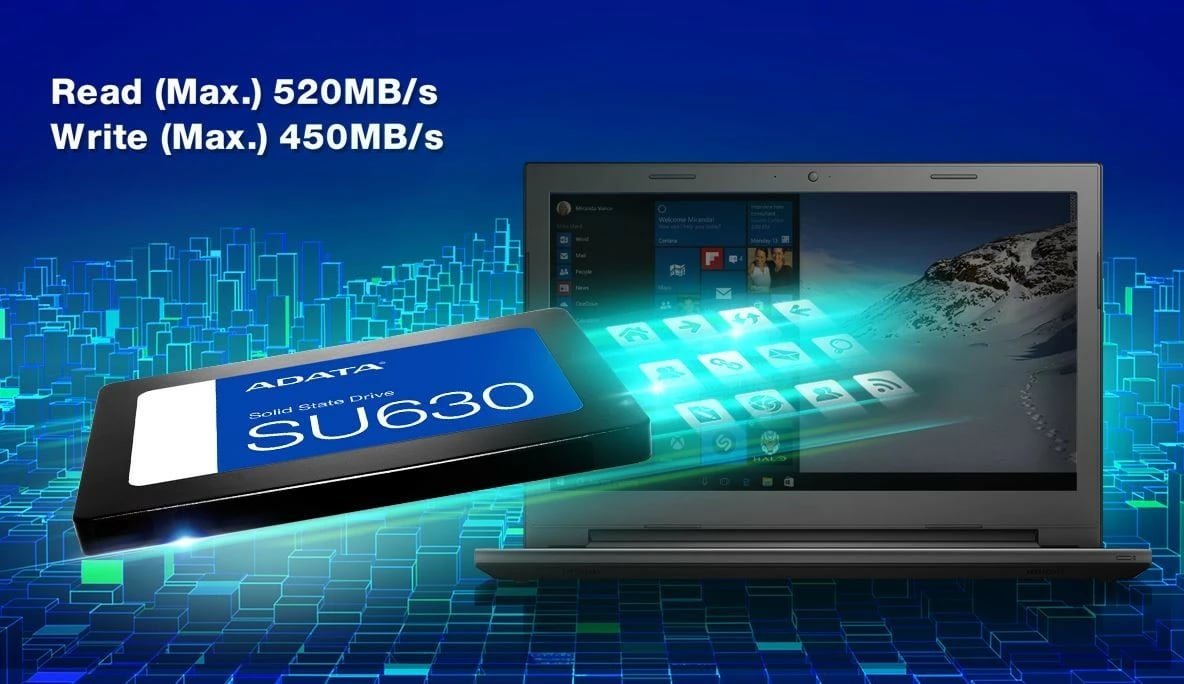 SSD ADATA Ultimate SU630, 480GB, 2.5 inç, SATA III