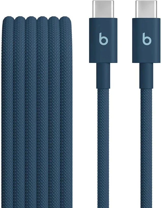 Kabllo USB-C në USB-C Beats Apple MDGE4EE/A, 1.5m, Nitro Navy