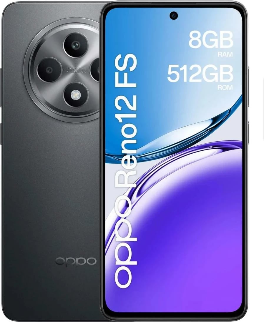 Celular OPPO Reno 12FS 8+512GB 6.67" Matte Gray
