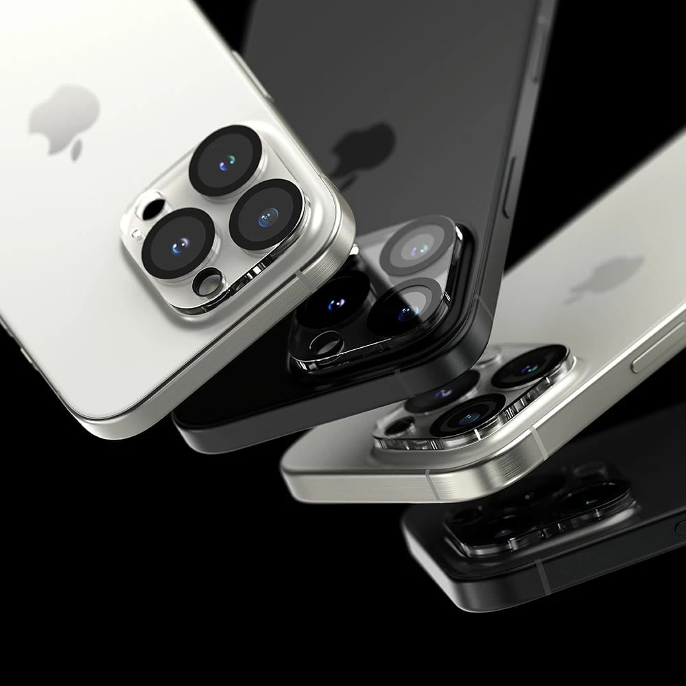 Mbrojtës xhami për kamerë Ringke për iPhone 16 Pro / 16 Pro Max, 2 copë