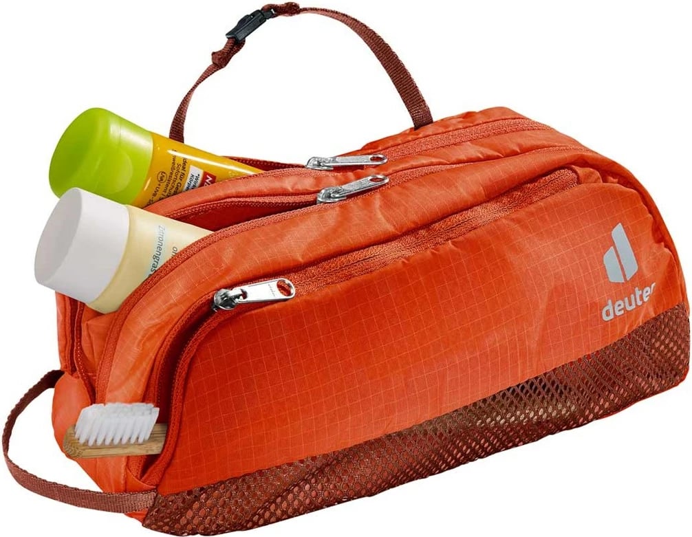 Çantë higjiene Deuter Wash Bag Tour III, 2L, portokalli