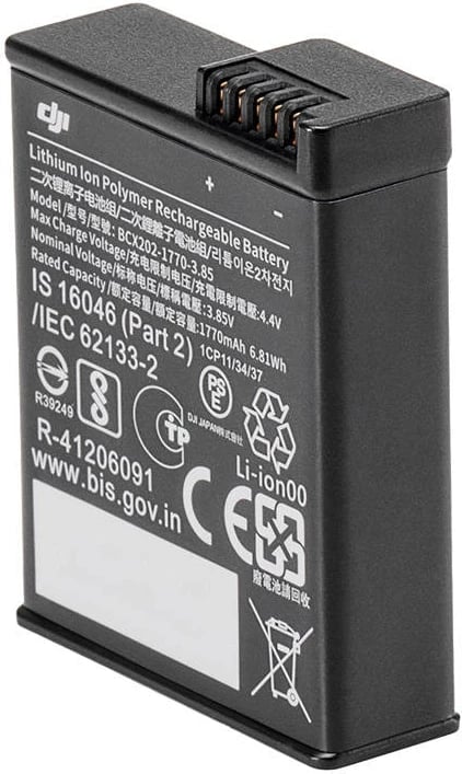 Bateri për kamera sportive DJI Osmo Action 3, 1770 mAh