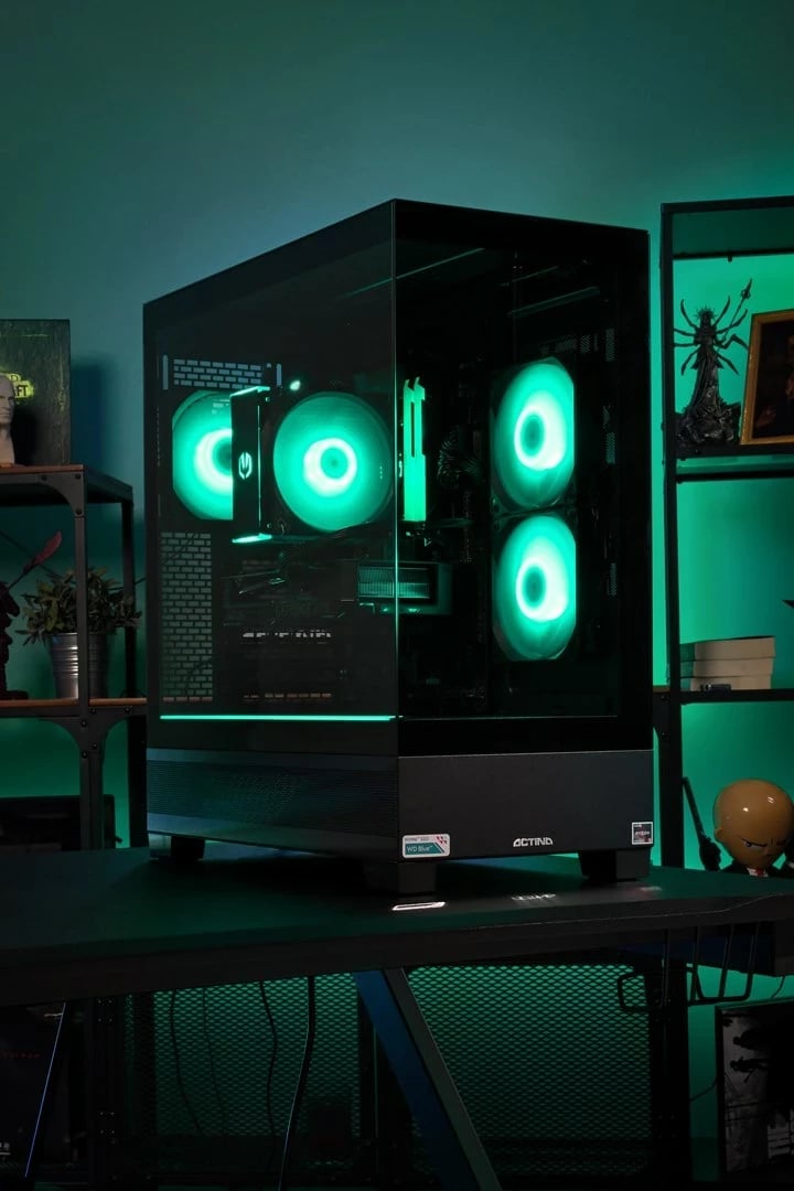 Kompjuter Gaming, AMD Ryzen 5, 32GB RAM, 1TB SSD, AMD Radeon RX 6600