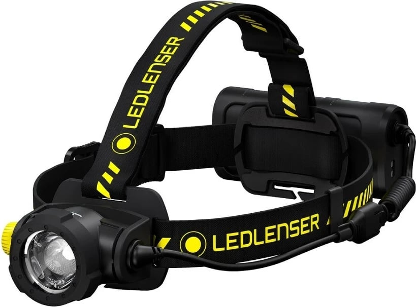Dritë koke Led Lenser H15R Work, IP67, LED, 2500 lm, E zezë, E verdhë