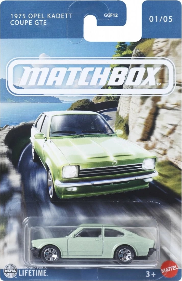 Set vetura lodër Matchbox Mattel GGF12, 10 copë, ngjyra të përziera