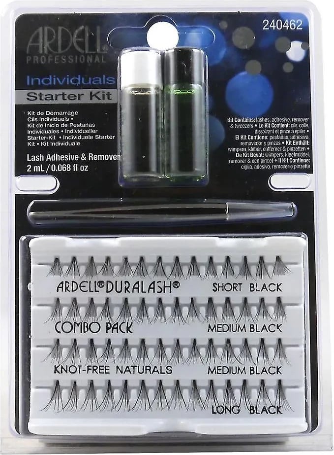 Set aksesorësh për qerpikë individualë Ardell Pro Individuals Lash Starter Kit Combo Pack unisex
