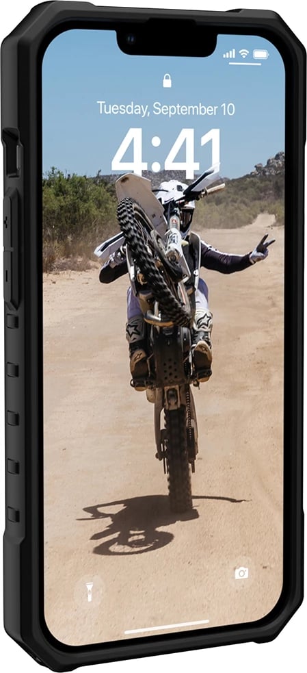 Mbështjellës UAG Pathfinder MagSafe për iPhone 14 Plus, i gjelbër