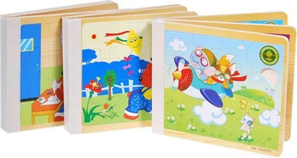 Libër puzzle NEXT, 3 dizajne, 14.5x12.5x1.7cm