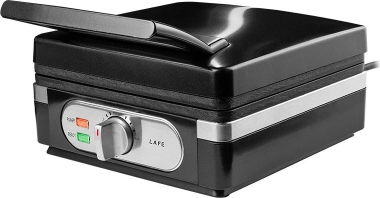 Aparat për gofra Lafe WaffleMaster 1400W, plastikë, zi